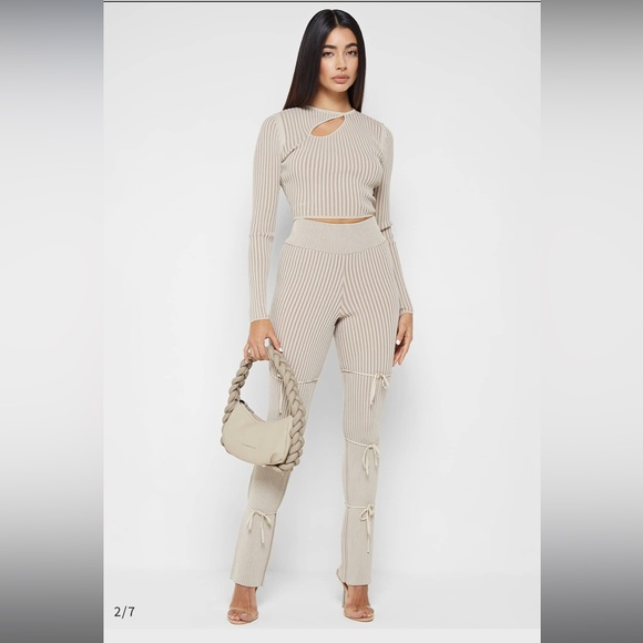 Maniere De Voir Other - MANIERE DE VOIR Knitted Two Tone Set size small